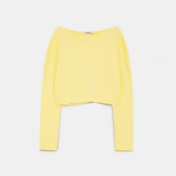 Zara Tops - Zara Off Shoulder Long Sleeve Top
